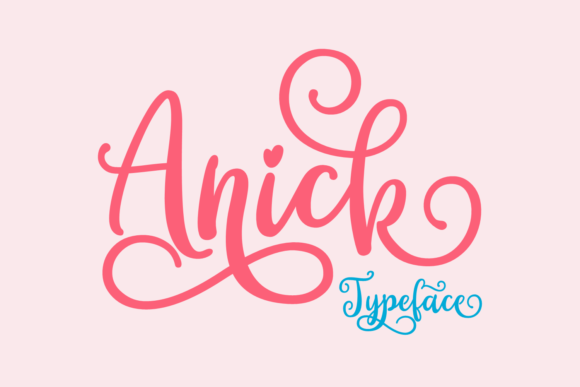 Anick Script Font for Modern Brand Visuals