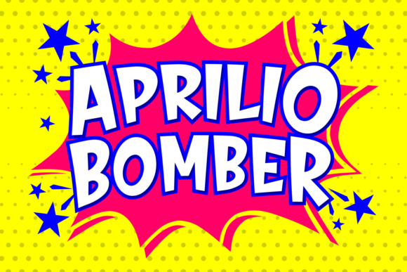 Aprilio Bomber: The Striking Script Handwritten Font for Bold Branding
