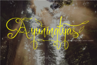 Ayuningtyas Script Font for Elegant Web Design