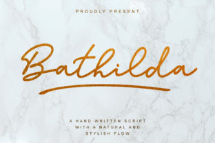 Bathilda: An Elegant Script Handwritten Font for Brand Identity