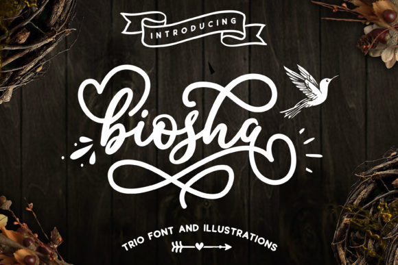 Biosha Script Handwritten Font for Digital Branding