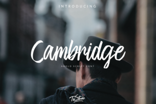 Cambridge Typeface Review: Elevating Editorial Design with Script Handwritten Fonts