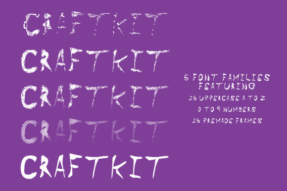 Craft Kit: The Versatile Typeface for Handmade Branding