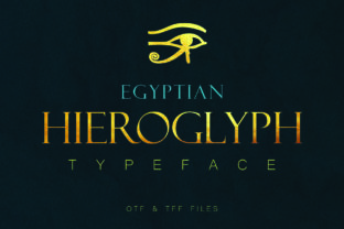 Egyptian Hieroglyph: A Unique Dingbats Typeface