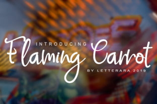 Flaming Carrot: Modern Calligraphy for Digital Branding