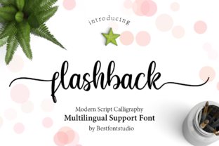 Flashback: A Radiant Script Handwritten Font for Elegant Branding
