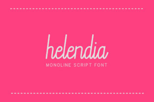 Helendia: A Smooth Script Handwritten Font Review