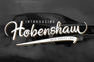 Hobenshaw: The Bold Handwritten Typeface for Urban Campaigns