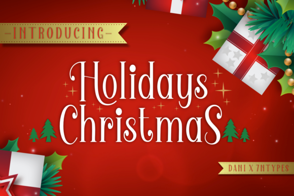 Holidays Christmas Font Review for Festive Branding