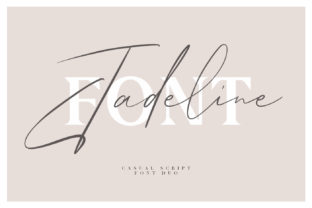 Jadeline Script: The Bold Handwritten Font Duo for Standout Branding
