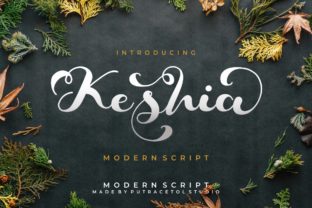 Keshia Script Font Review for Social Media Campaigns