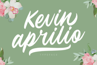 Kevin Aprilio: The Modern Script Typeface for Handmade Brands