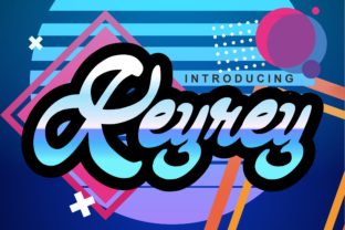 Keyrey: A Funky Script Handwritten Font for Bold Branding