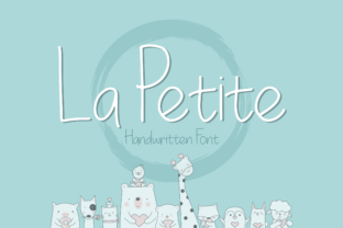 La Petite: A Soft Script Handwritten Font for Whimsical Editorial Design