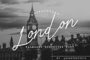 London Typeface Review: Elegant Script for Branding