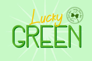 Lucky Green Duo Typeface Review for Campaign Design