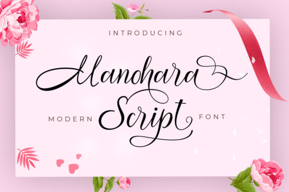 Manohara: The Romantic Handwritten Font for Polished Brand Identity