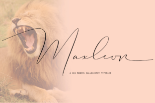 Maxleon: Elegant Handwritten Fonts for Brand Identity