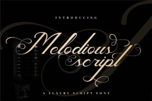 Melodious Script: A Luxurious Typeface for Premium Branding