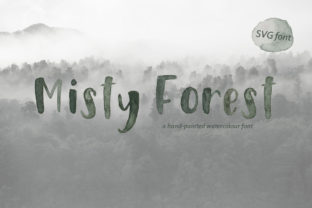 Misty Forest Typeface Review for Bold Brand Identity