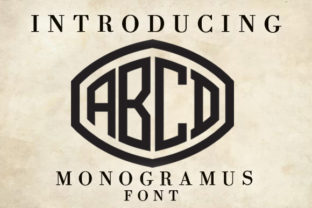 Monogramus: The Iconic Decorative Font for Polished Branding
