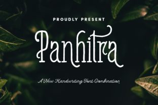 Panhitra Family: A Handwritten Font for Elegant Brand Campaigns
