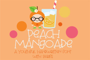 Peach Mangoade: A Whimsical Serif Font for Boutique Branding