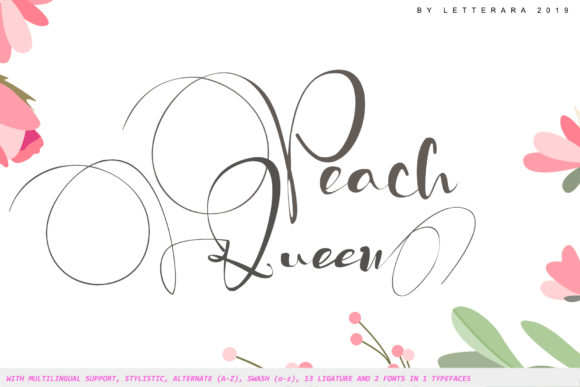 Peach Queen Typeface: Elevating Digital Brand Identity