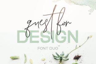 Quest for Design Family: The Perfect Script and Sans Serif Pairing for Modern Web Design