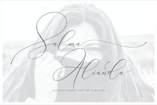Salma Alianda: A Timeless Handwritten Font for Editorial Design