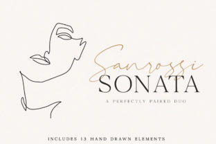 Sanrossi Sonata Duo: A Modern Typography Solution for Elegant Branding