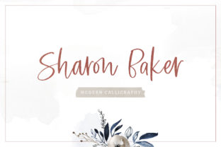 Sharon Baker: A Light and Casual Handwritten Font for Authentic Editorial Design