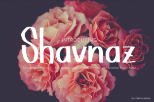 Shavnaz: An Elegant Sans Serif Typeface for Modern Editorial Design