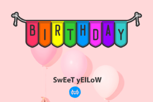 Sweet Yellow: The Decorative Banner Font for Polished Brand Visuals