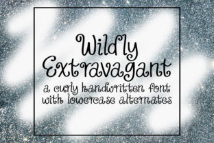 Wildly Extravagant Typeface for Boutique Branding